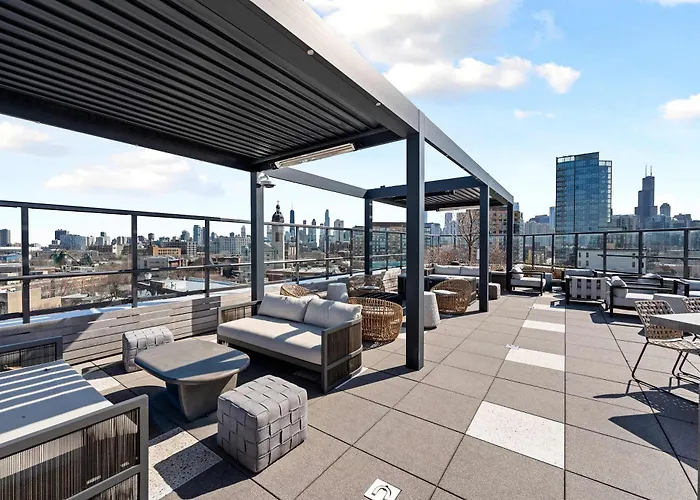 Luxury 2bd-2ba View-gym-rooftop Chicago